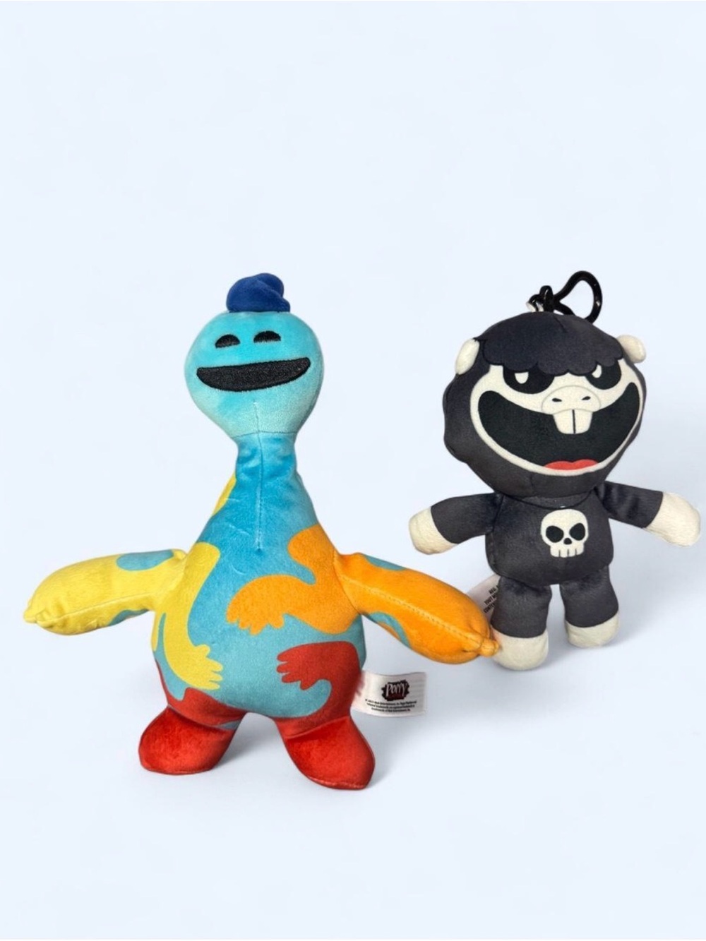 Poppy Playtime Plush Bundle: Doey the Doughman & Nightmare Critters Plush Clip